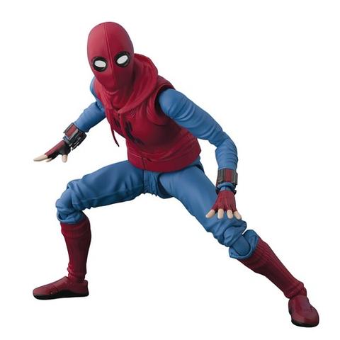 S.H.Figuarts SPIDER-MAN (HOME MADE SUIT Ver.) & Tamashii OPTION ACT WALL